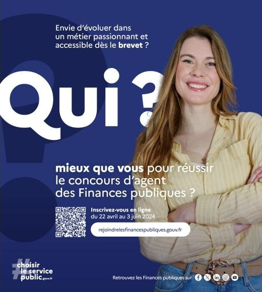 Concours d'agent des Finances publiques